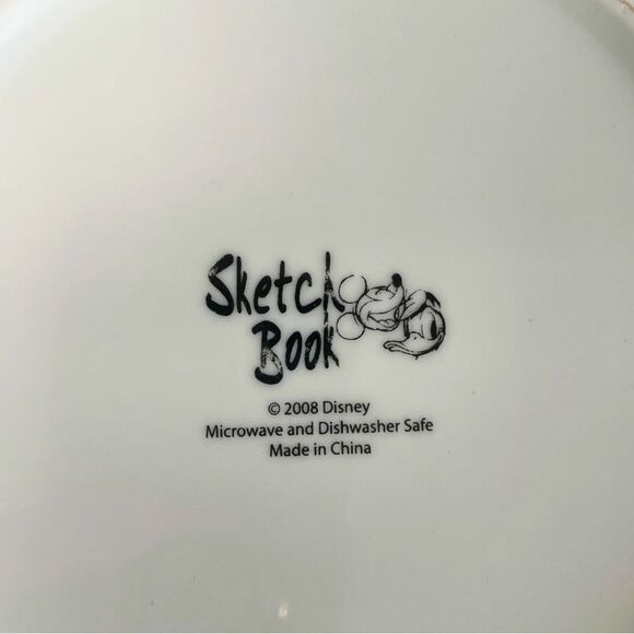 Disney Sketch Book Pluto Plates 10.5"& 8" - Picture 11 of 11